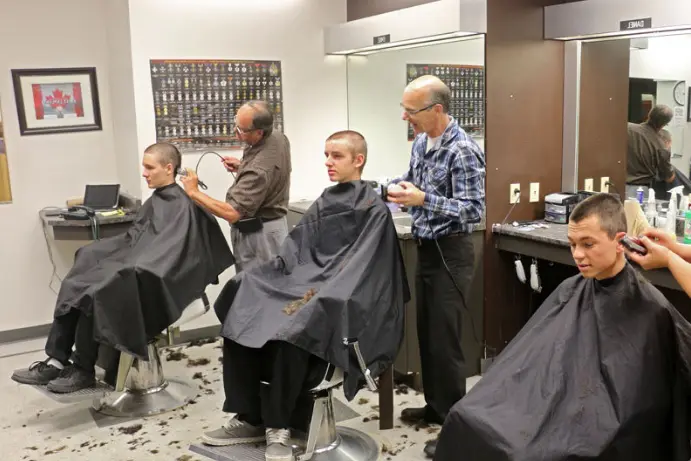 Coupe de cheveux militaires