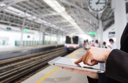 Trains équipés en wifi