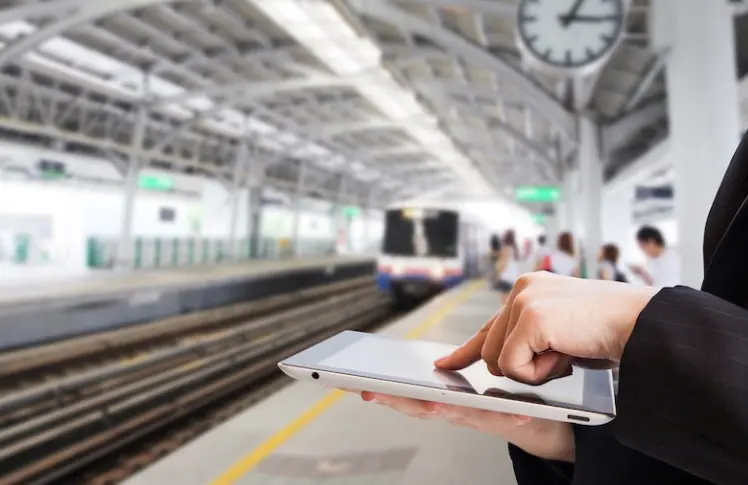 Trains équipés en wifi