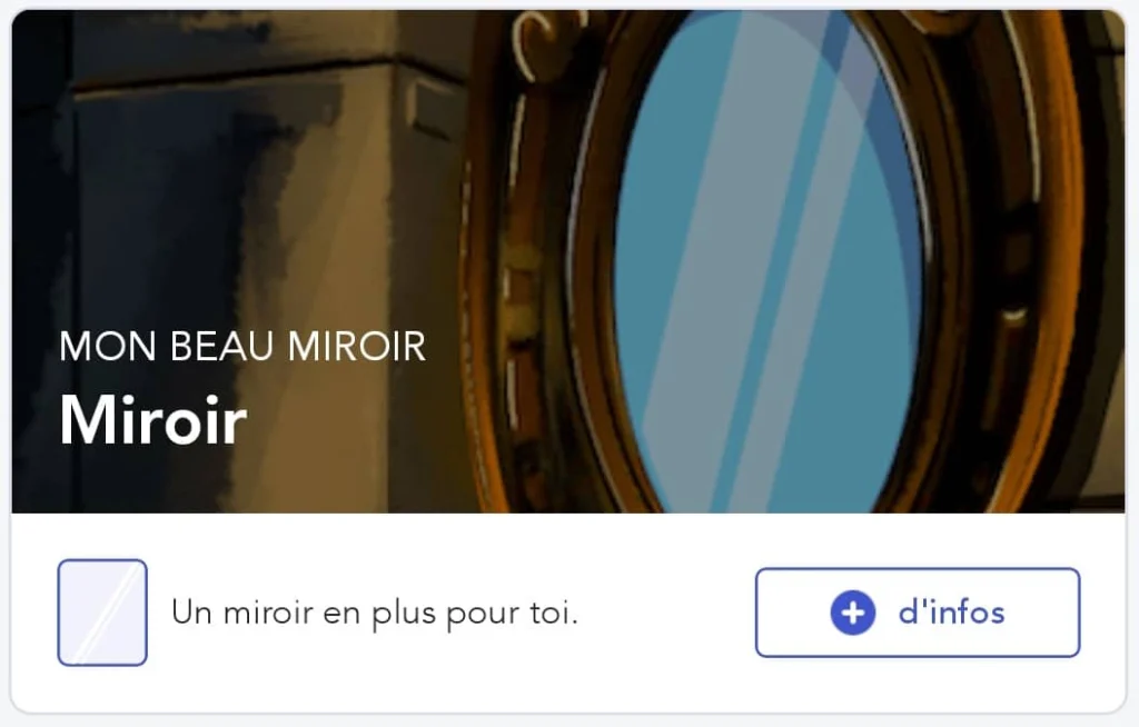 bonus MPG : Miroir