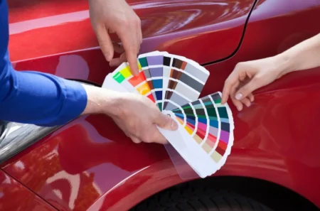 Palettes de couleurs véhicules