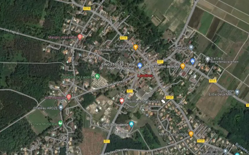 Landiras campagne