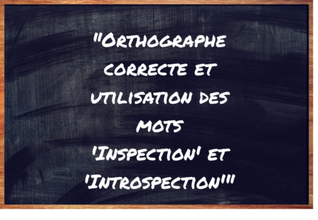 "Inspection" ou "Introspection" ?