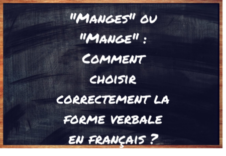 "Manges" ou "Mange" ?