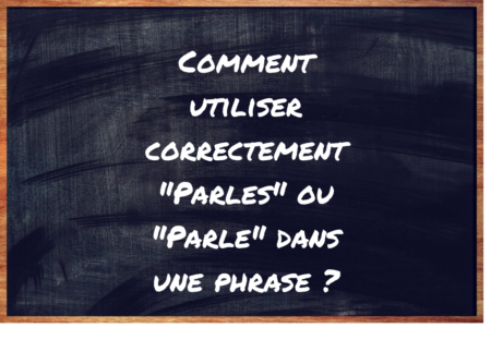 "Parles" ou "Parle" ?