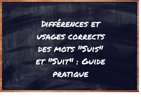"Suis" ou "Suit" ?