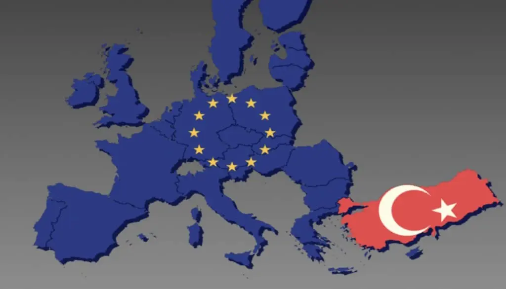 Carte Europe Turquie