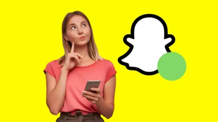 Que signifie le point vert sur Snapchat​ ?