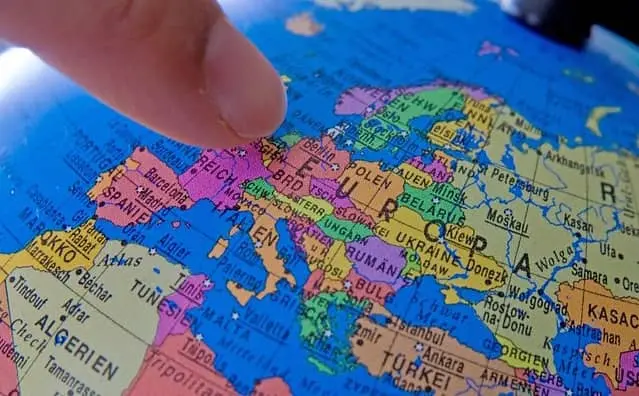 pays de l'Europe continentale