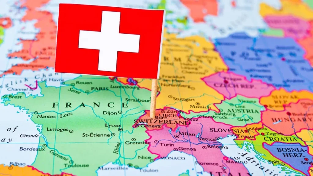 la Suisse en Europe