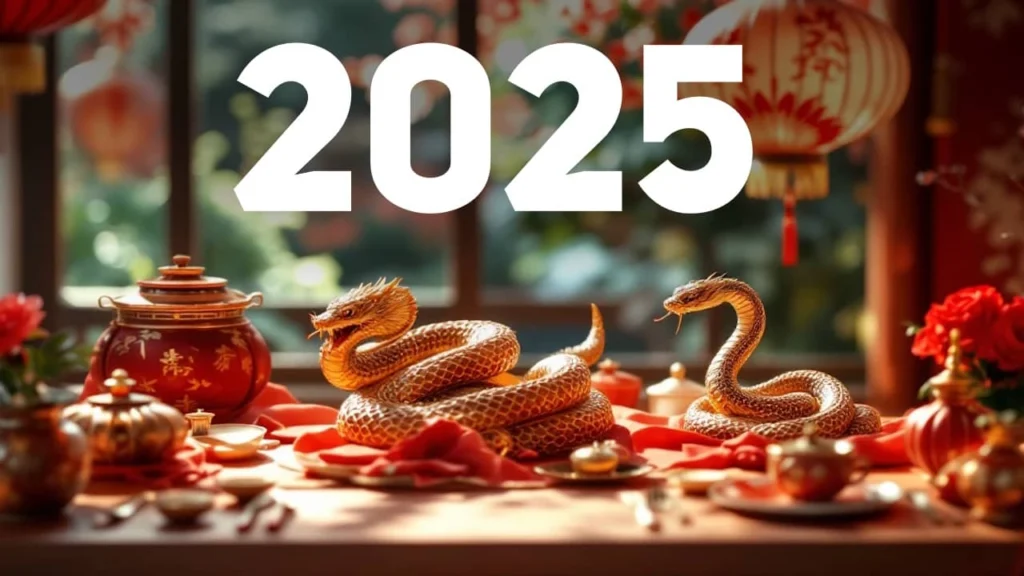 année du serpent de bois 2025