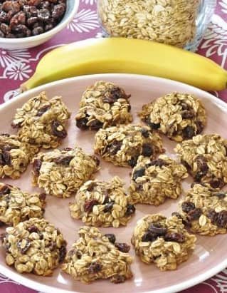 biscuits maison banane avoine