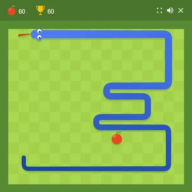 gameplay doodle google snake