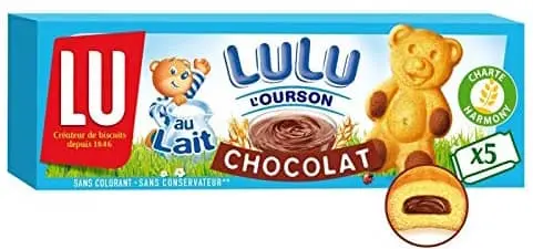 gâteaux industriels lulu l'ourson