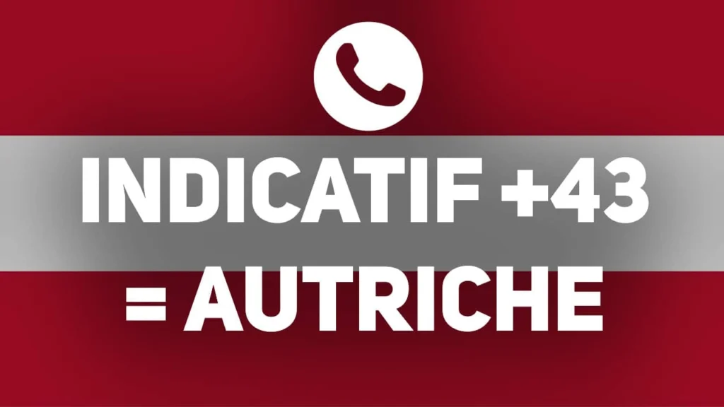 indicatif pays 43 Autriche