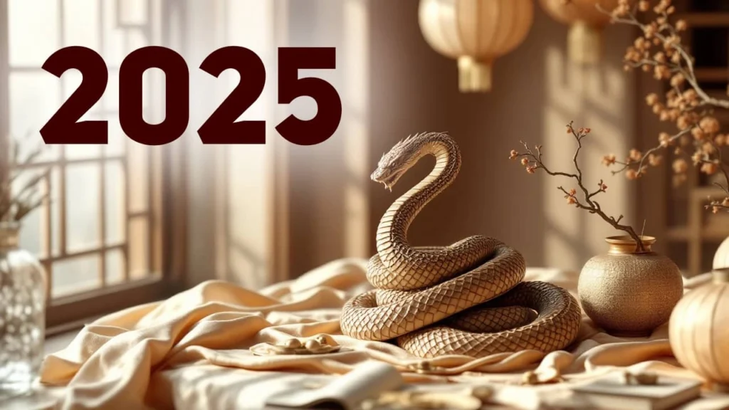serpent de bois signe chinois 2025