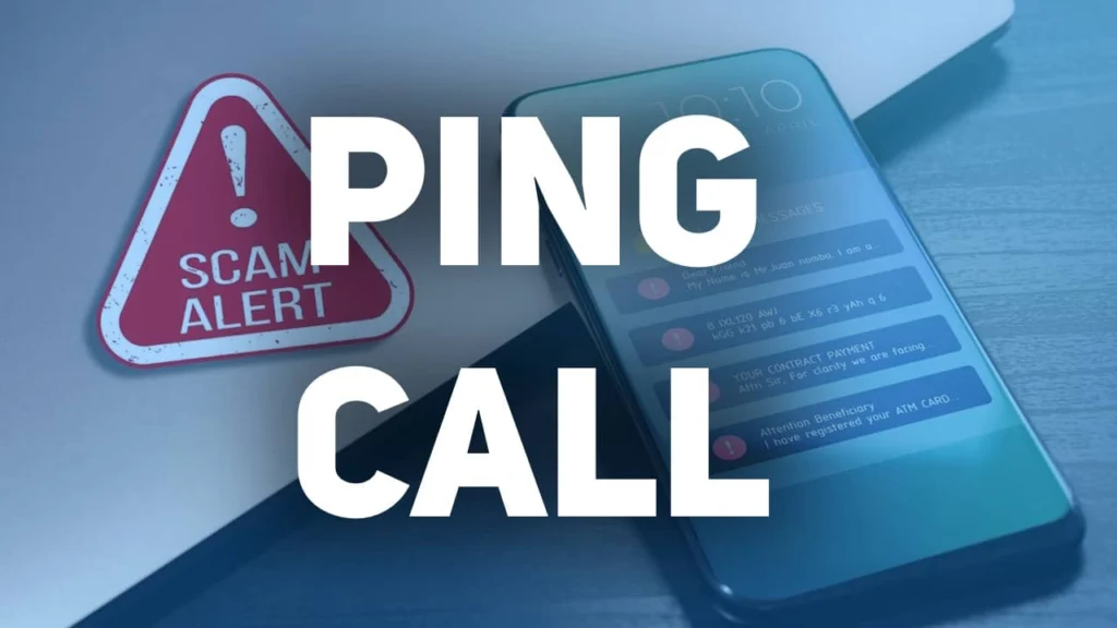 arnaque au téléphone : ping call
