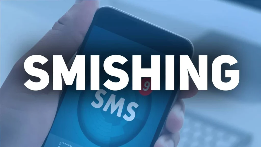 arnaque au téléphone : smishing