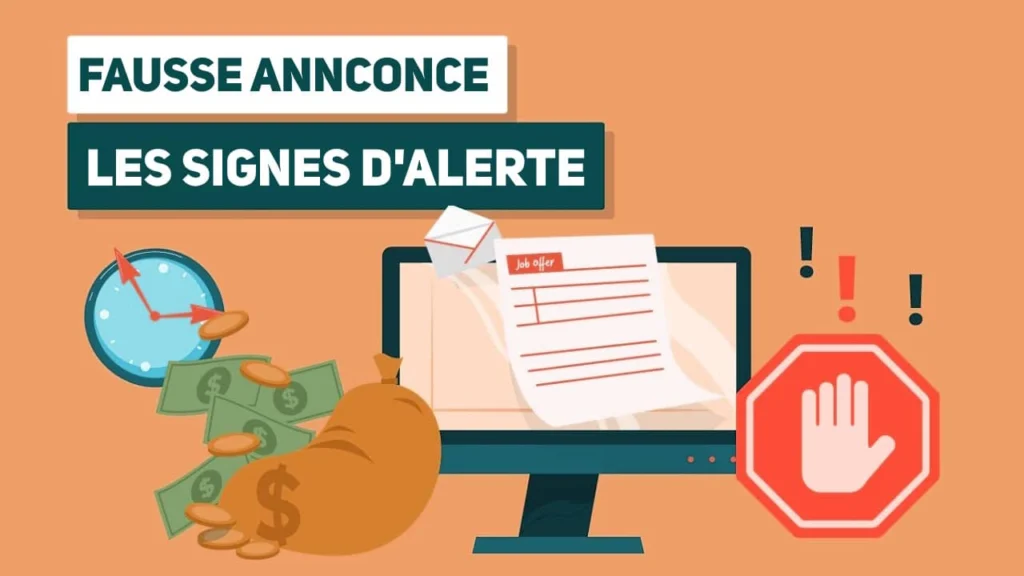 fausse offre d'emploi arnaque au travail de mise sous pli à domicile : les signes d'alerte