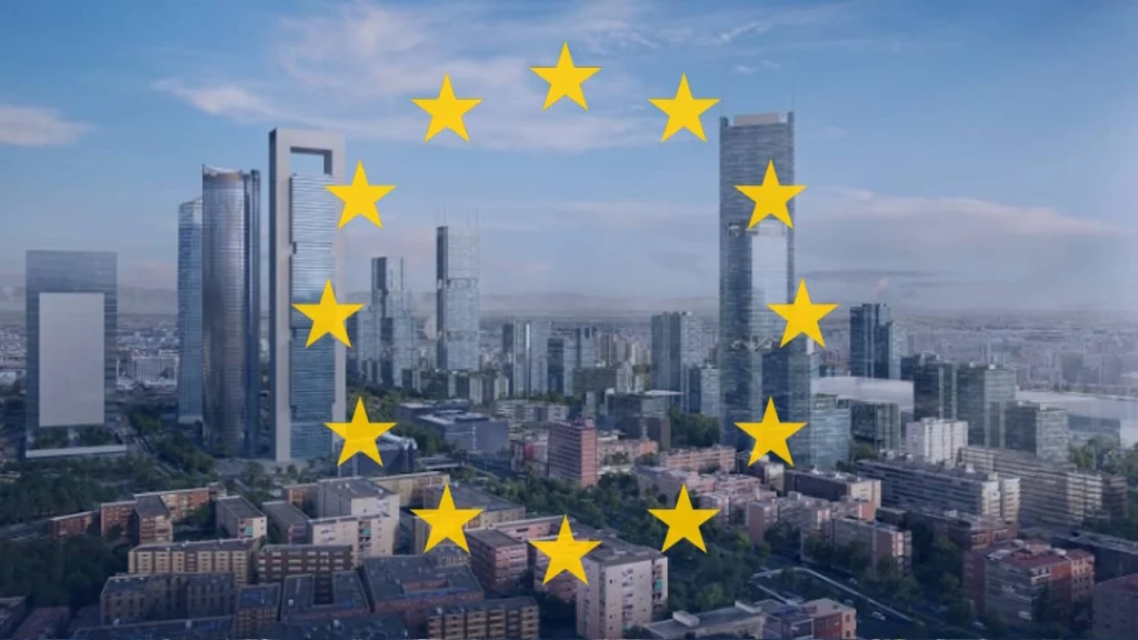 gratte ciel de Madrid