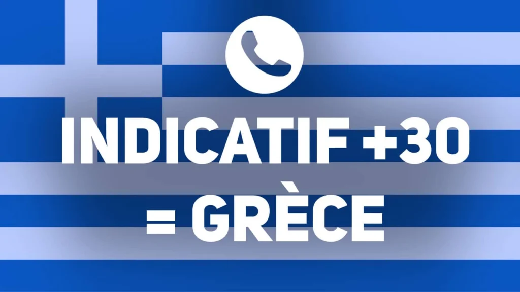 indicatif pays 30 Grèce