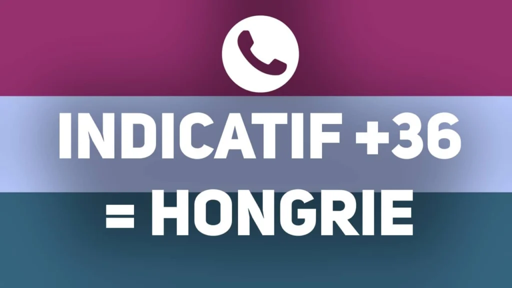 indicatif pays 36 Hongrie