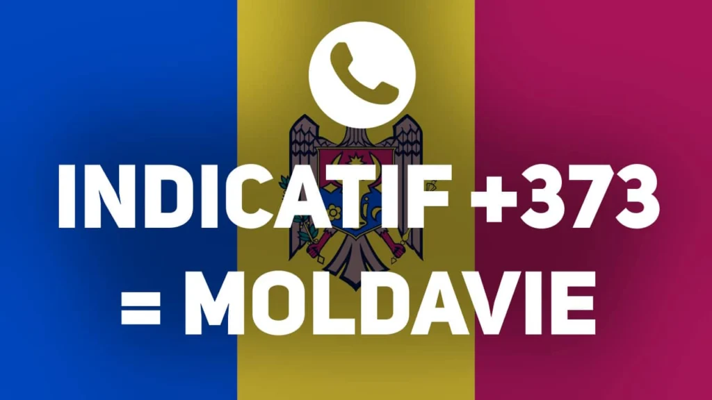 indicatif pays 373 Moldavie