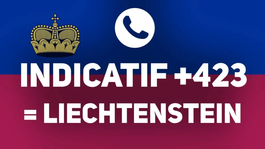 indicatif pays 423 Liechtenstein