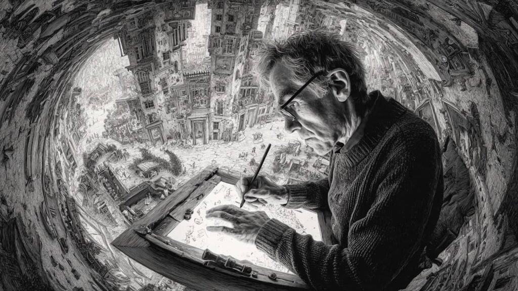 mise en abyme illustration