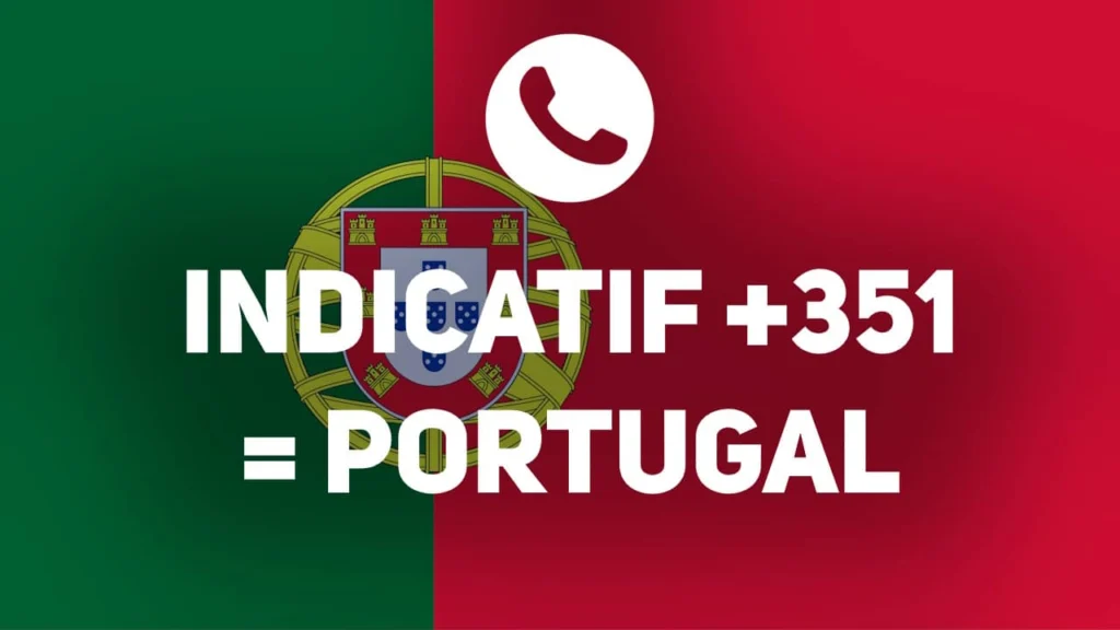 indicatif pays 351 Portugal