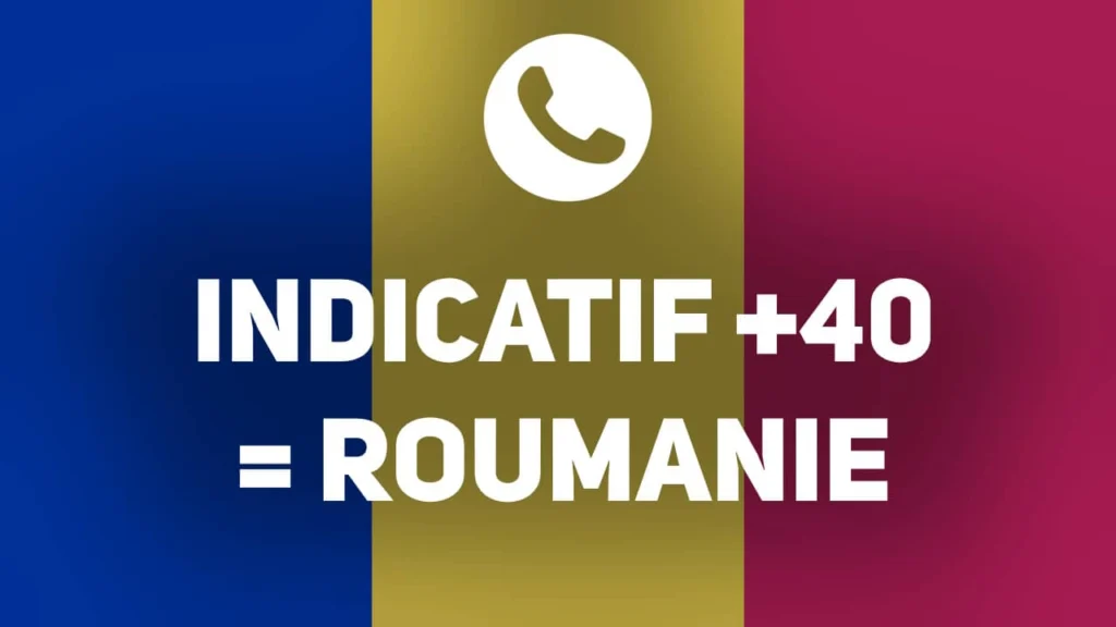 indicatif pays 40 Roumanie