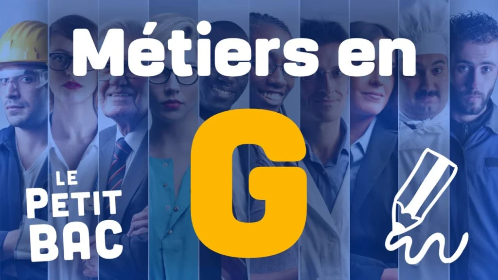 métier en G petit bac