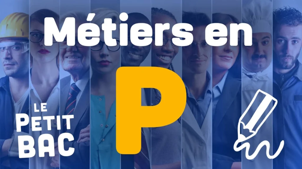 métier en P petit bac