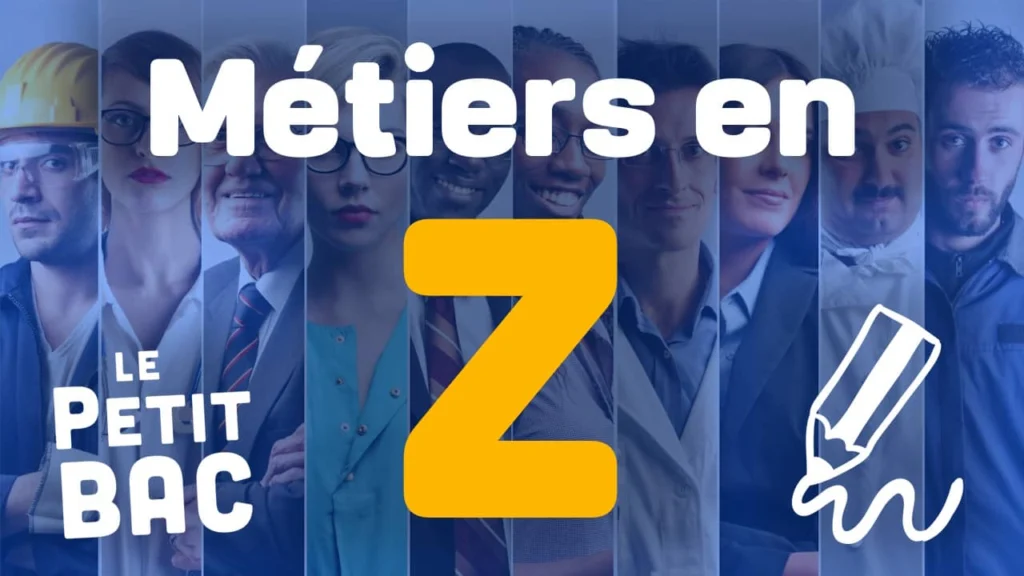 métier en Z petit bac