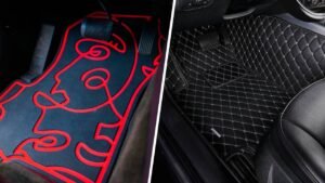 Personnalisation de tapis voiture