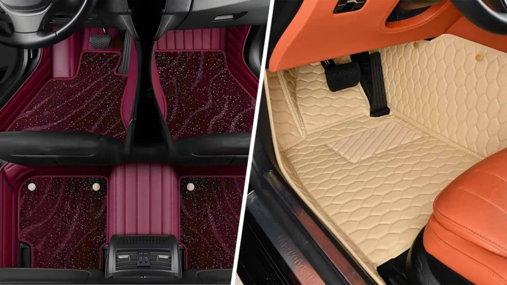 tapis de voiture personnalisé
